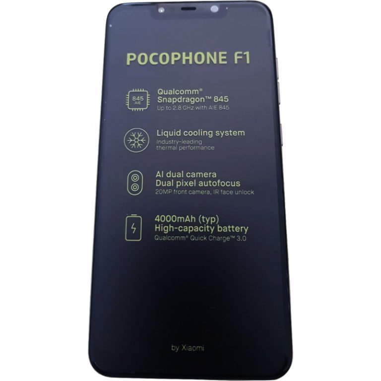 تصاویری از گوشی Pocophone F1 و جعبه آن منتشر شد